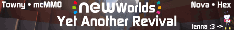 banner for NewWorlds server