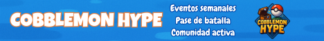 banner for Cobblemon Hype server