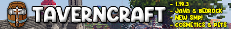 banner for Taverncraft server