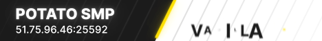 banner for Potato SMP server