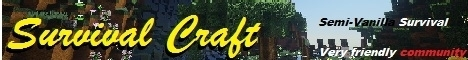 banner for SurvivalCraft server