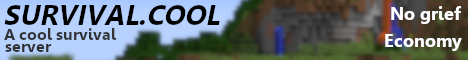 banner for survival.cool server