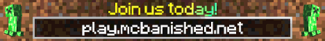 banner for mcBanished server