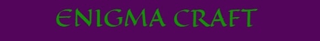 banner for Enigma Craft server