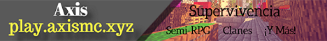 banner for Axis server