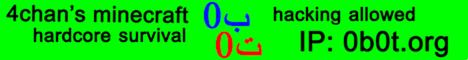 banner for 0b0t.org server