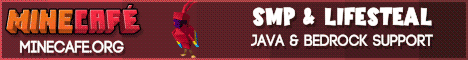 banner for Minecafe server