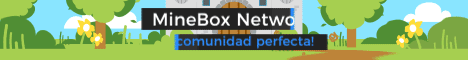banner for MineBox Network server