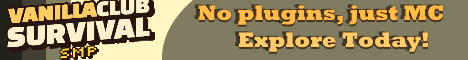 banner for VanillaClub server