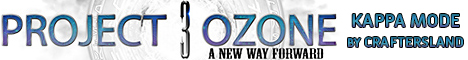 banner for ProjectOzone3 by CraftersLand server