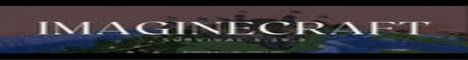 banner for ImagineCraft server