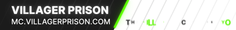 banner for Villager Prison server