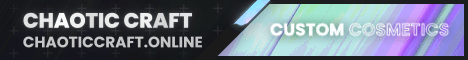 banner for Chaotic Craft server