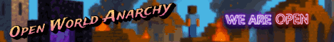 banner for Open World Anarchy server