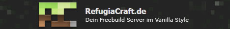 banner for RefugiaCraft.de server