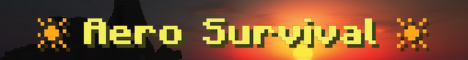 banner for Aero Survival server