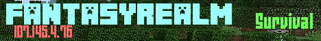 banner for FantasyRealm server