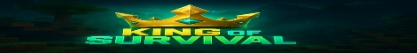 king of survival's banner