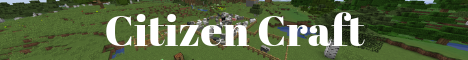 banner for CitizenCraft server