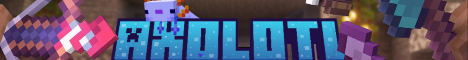 banner for Axolotl SMP server