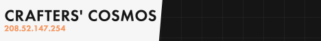 banner for Crafters Cosmos server