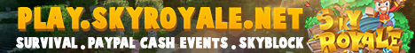 banner for SkyRoyale Network server