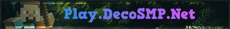 banner for Deco SMP server
