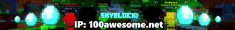banner for 100Awesome.net server