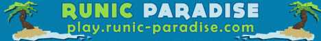 banner for Runic Paradise server