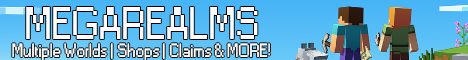 banner for MegaRealms Survival server