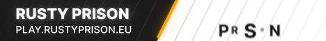 banner for Rusty Prison server