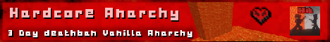 banner for Hardcore Anarchy server