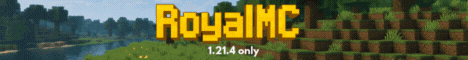 banner for RoyalMC server