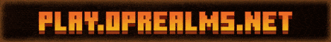 banner for OPRealms server