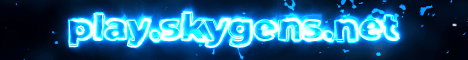 banner for SkyGens server