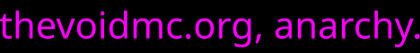 banner for THE VOID server