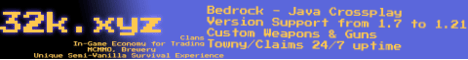 banner for 32k.xyz server