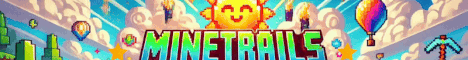 banner for MineTrails server