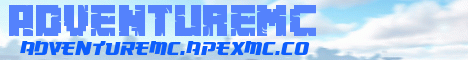 banner for AdventureMC server
