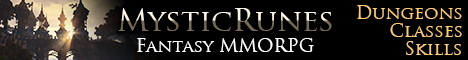 banner for MysticRunes MMORPG server
