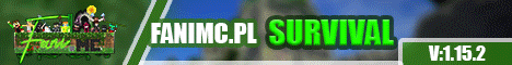 banner for fanimc.pl Polski serwer survival server