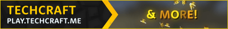 banner for TechCraft server