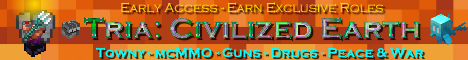 banner for Tria - Civilized Earth server
