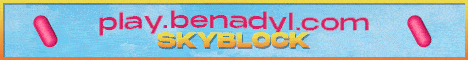 banner for Benadyl Skyblock server
