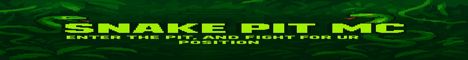 banner for SnakePit Mc server