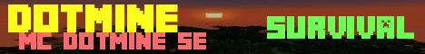 banner for dotMINE server