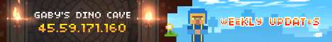 banner for Gabys Dino Cave server