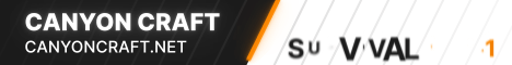 banner for Canyon Craft server