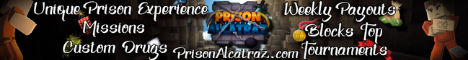 banner for Prison Alcatraz server