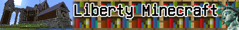 banner for Liberty Minecraft server